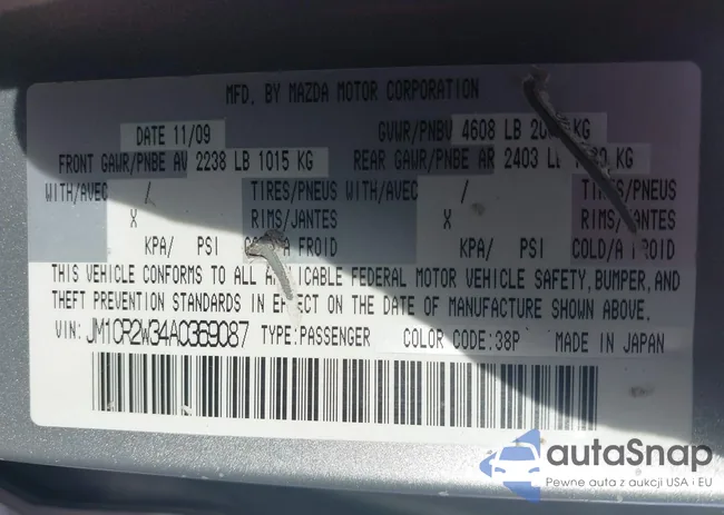 JM1CR2W34A0369087: 44430564