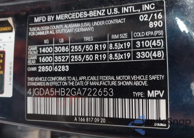 4JGDA5HB2GA722653: 44431912