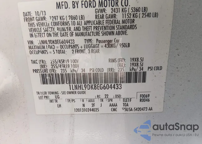 1LNHL9DK8EG604433: 44431977