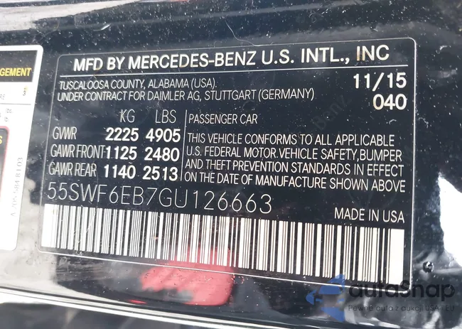 55SWF6EB7GU126663: 44432351