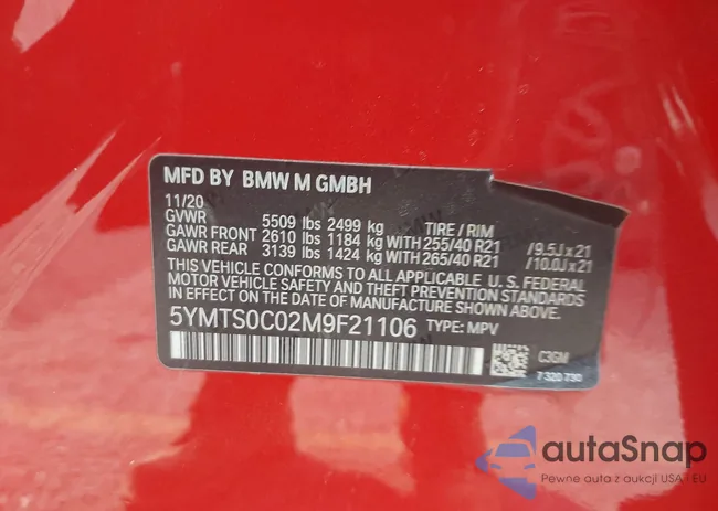 5YMTS0C02M9F21106: 44431601