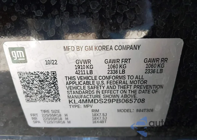 KL4MMDS29PB065708: 44432796