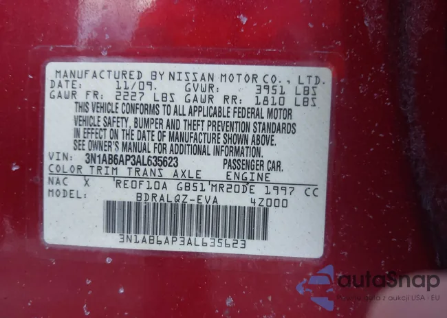 3N1AB6AP3AL635623: 44432914