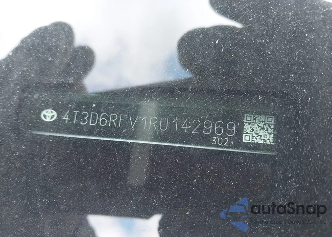 4T3D6RFV1RU142969: 44433054