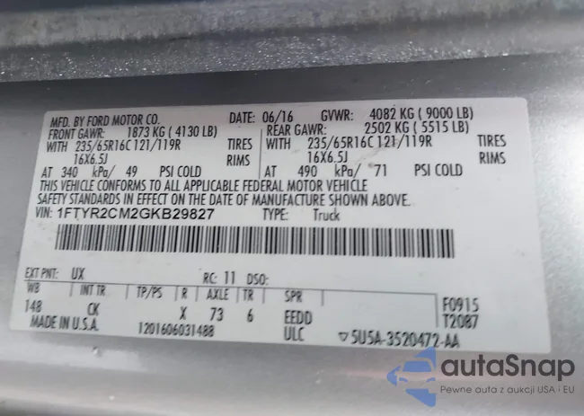 1FTYR2CM2GKB29827: 44433165