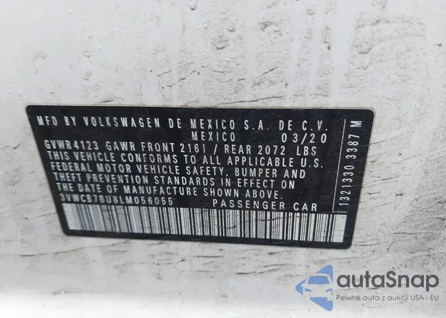 3VWCB7BU8LM056055: 44433297