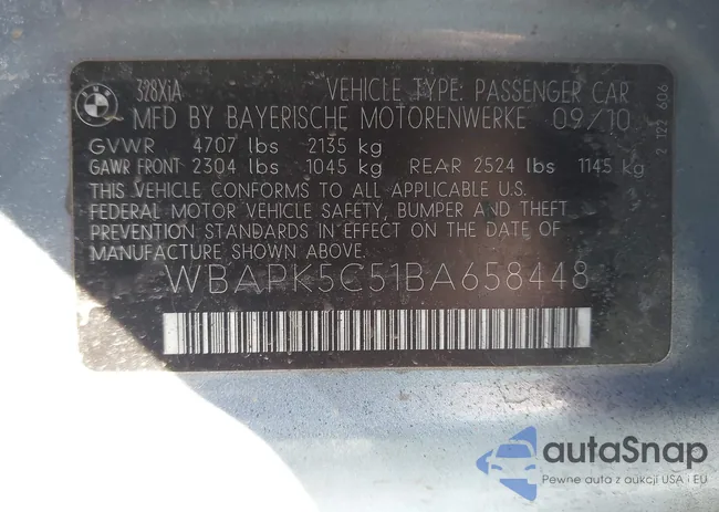 WBAPK5C51BA658448: 44434015