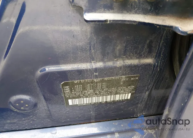 4S3BNEN60H3003740: 44433384