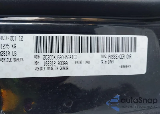 2C3CDXJG0DH564162: 44433403