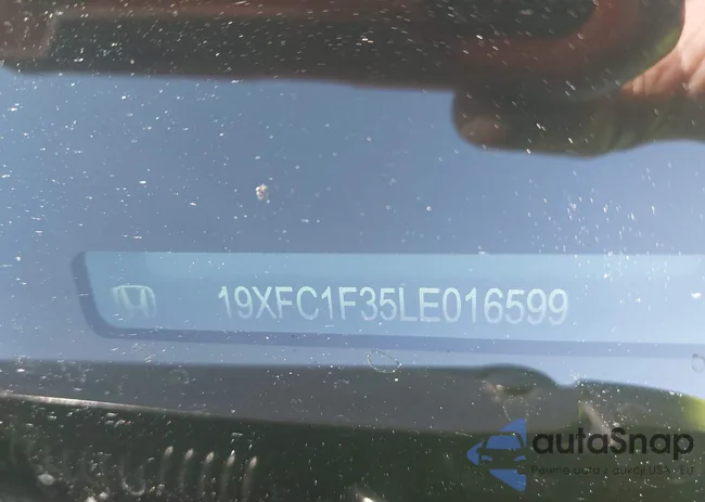 19XFC1F35LE016599: 44433445