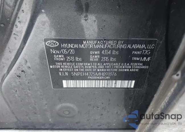 5NPEH4J25MH091376: 44433506