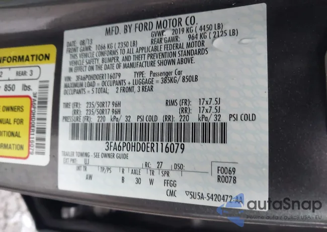 3FA6P0HD0ER116079: 44433578