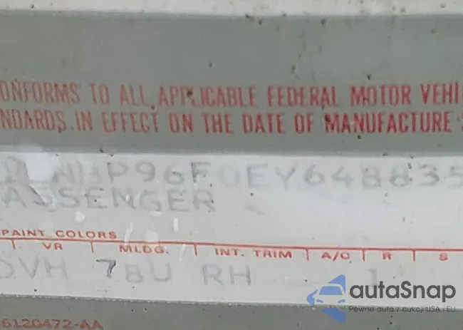 1LNBP96F0EY648835: 44433754