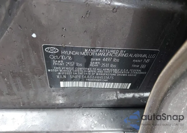 5NPE34AF6HH511475: 44434900