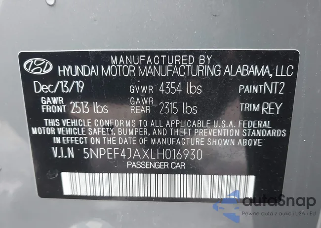 5NPEF4JAXLH016930: 44434924