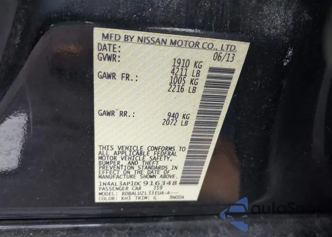 1N4AL3AP1DC916348: 44435041