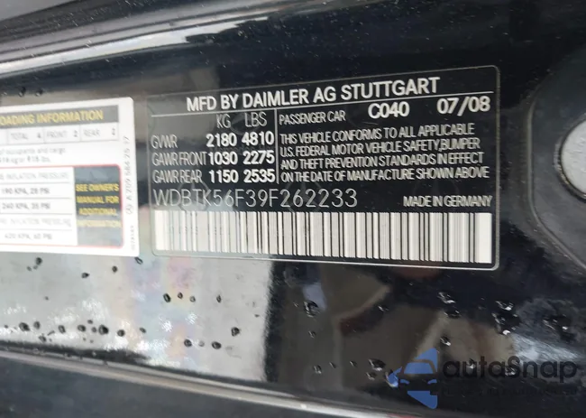 WDBTK56F39F262233: 44435230