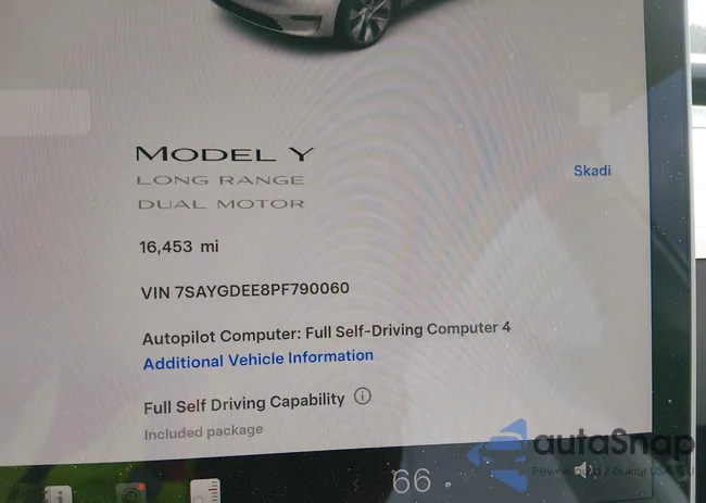 7SAYGDEE8PF790060: 44434525