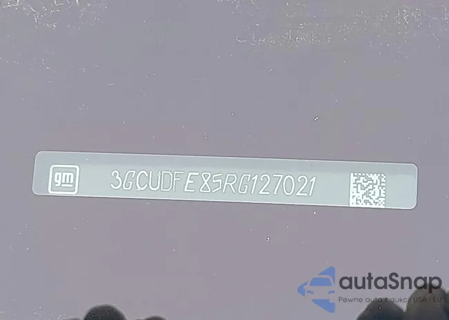 3GCUDFE85RG127021: 44434685