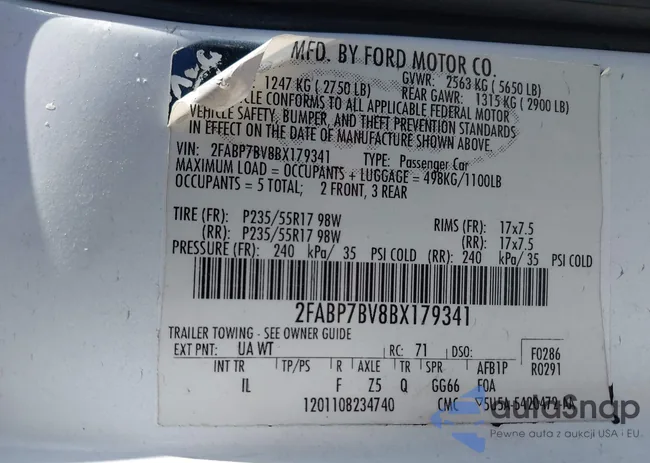 2FABP7BV8BX179341: 44435908