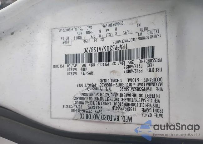 1FAFP53U57A158720: 44436046