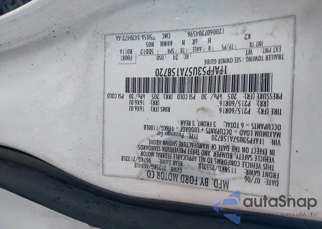 1FAFP53U57A158720: 44436046