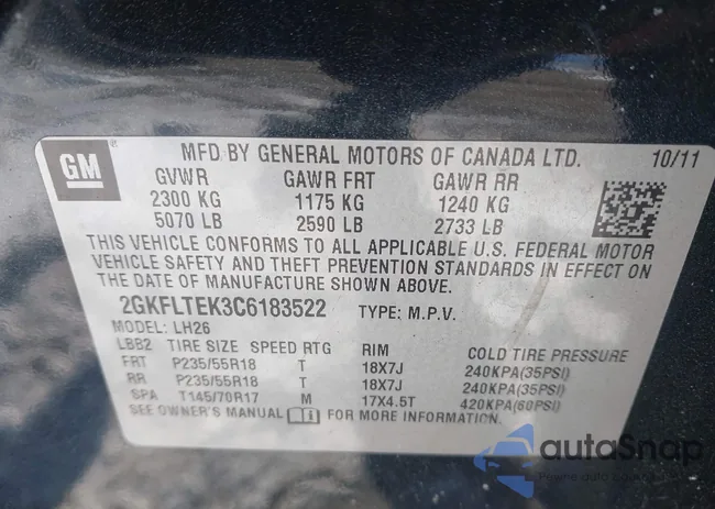 2GKFLTEK3C6183522: 44436940