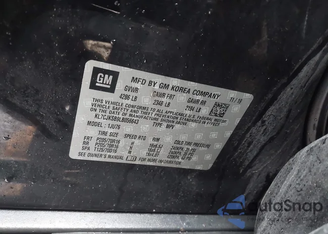 KL7CJKSB9LB056643: 44436565