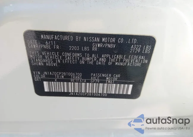 JN1AZ0CP2BT006700: 44436639