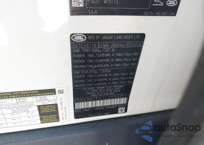 SALRG2RV7L2422264: 44436662