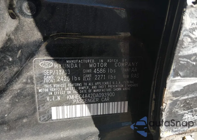 KMHEC4A42DA093900: 44436719