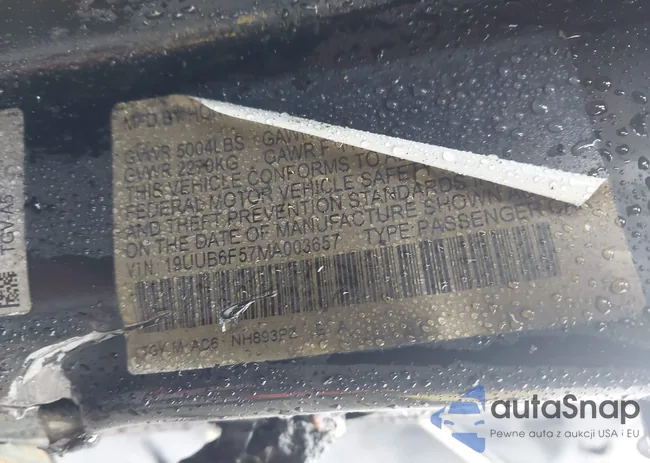 19UUB6F57MA003657: 44438025