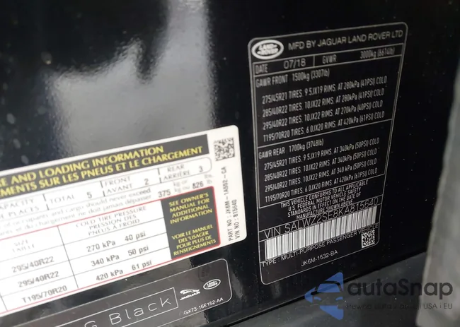 SALWZ2SE8KA815640: 44438295