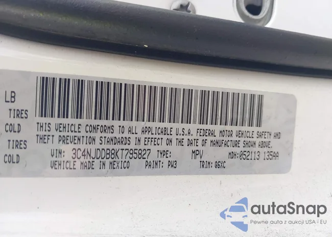 3C4NJDDB8KT795827: 44437561