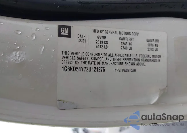 1G6KD54Y72U121276: 44438951
