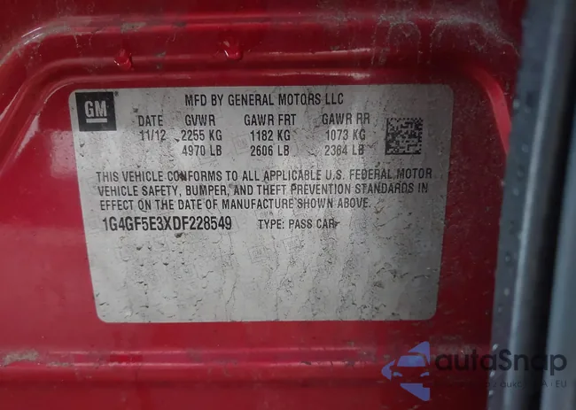 1G4GF5E3XDF228549: 44438998