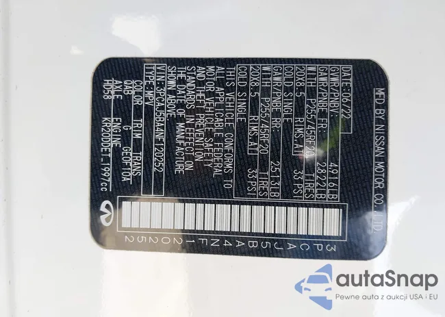 3PCAJ5BA4NF120252: 44438392