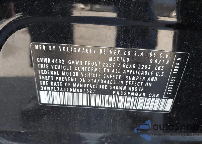 3VWPL7AJ2DM693627: 44438403