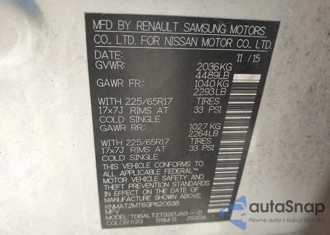 KNMAT2MT6GP620638: 44438609