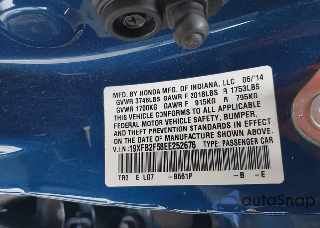 19XFB2F58EE252676: 44439911