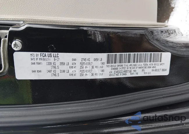 2C4RDGCG1HR857166: 44440030