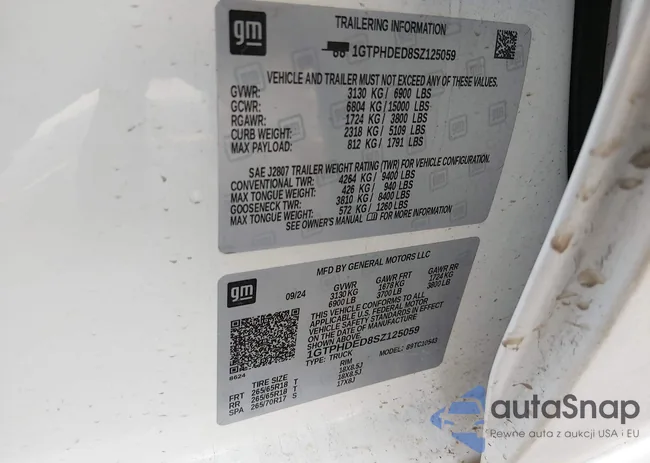 1GTPHDED8SZ125059: 44440148