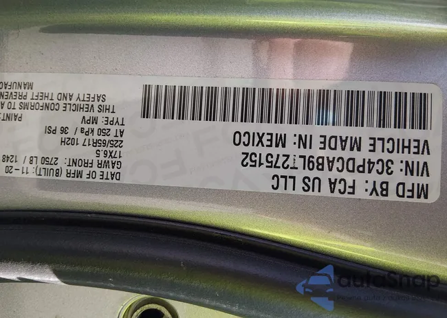 3C4PDCAB9LT275152: 44440201