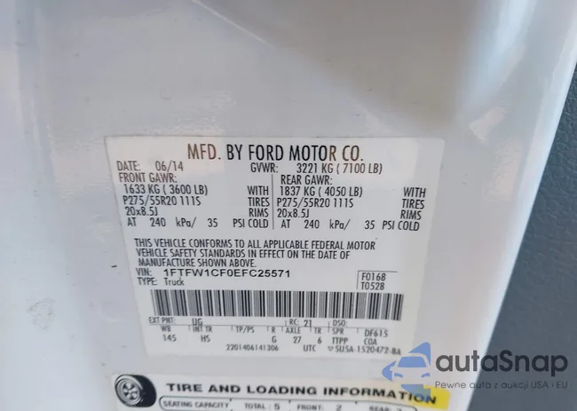 1FTFW1CF0EFC25571: 44440254