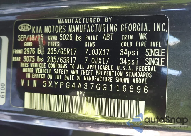 5XYPG4A37GG116696: 44439712