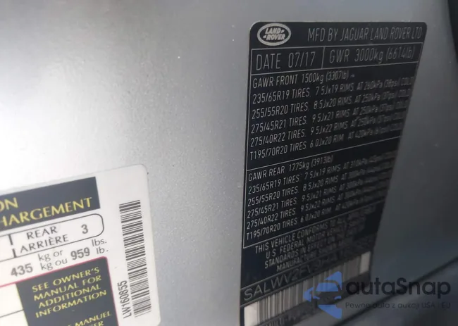 SALWV2FV9HA160855: 44440939