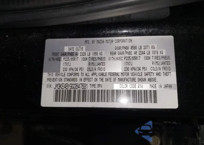 JM3KE4BY9G0647681: 44441128