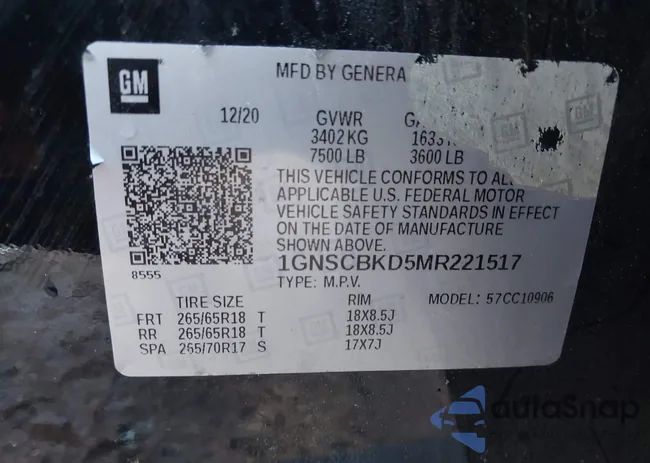 1GNSCBKD5MR221517: 44440589