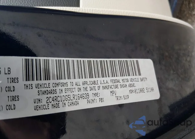 2C4RC1DG5LR164639: 44442299