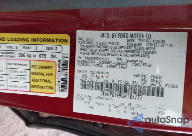 3FA6P0T99GR185777: 44443013